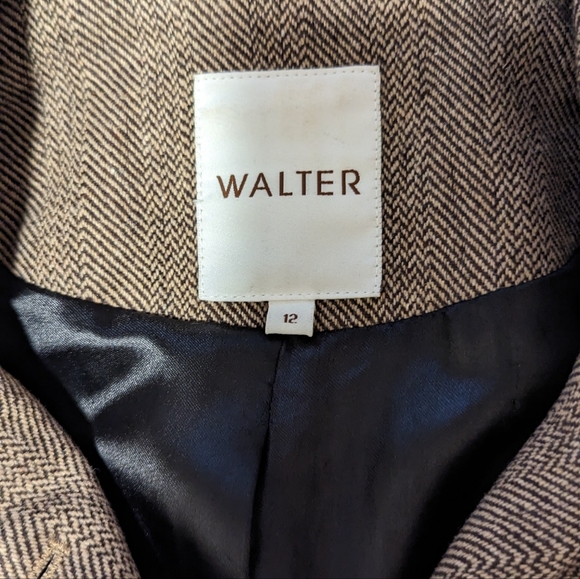 Walter | Ladies Brown & Tweed Suit Set (Blazer and Skirt) - Picture 8 of 10